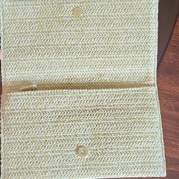 Dior Raffia Straw Clutch Bag - Picture 11 of 12